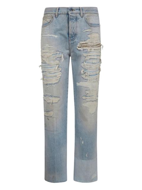 AMIRI "Repaired" Boot Cut Jeans