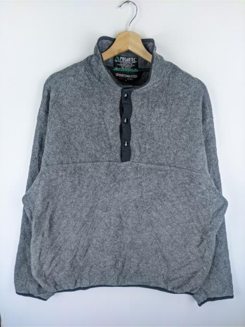 Other Designers Vintage - Steals🔥Vintage Fleece Sweater Snap Button by Polartec