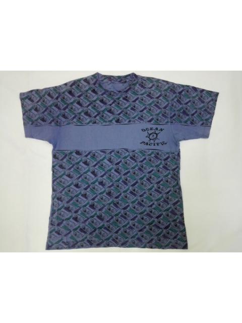 Other Designers Vintage - OP OCEAN PACIFIC SUNWEAR All Over Printed Tee