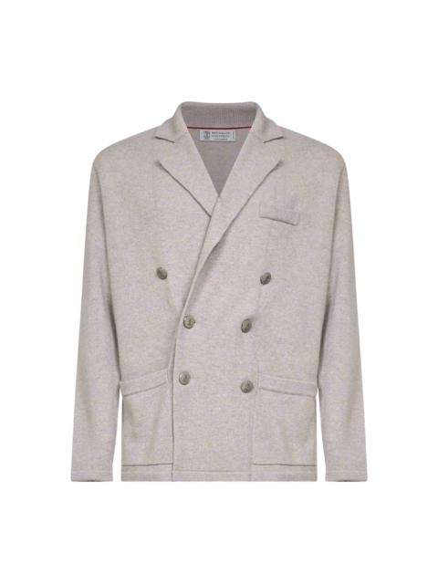 six-button blazer