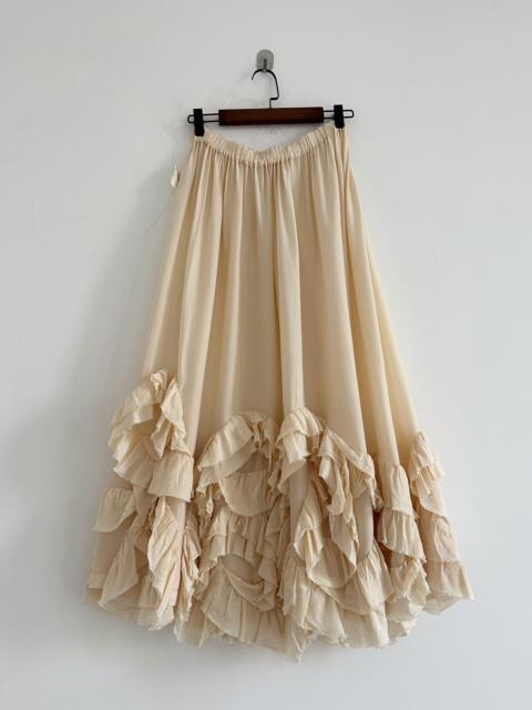 Comme Des Garçons Comme Des Garcons 1999 Midi Cupro Skirt