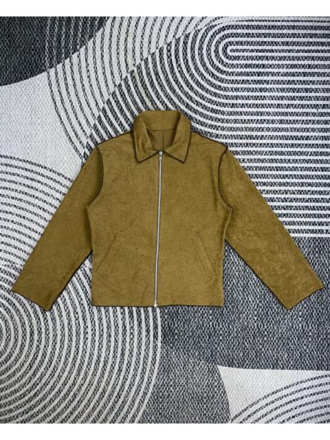 Other Designers 🔥RARE 90s JEAN COLONNA Brown Zipper Jacket