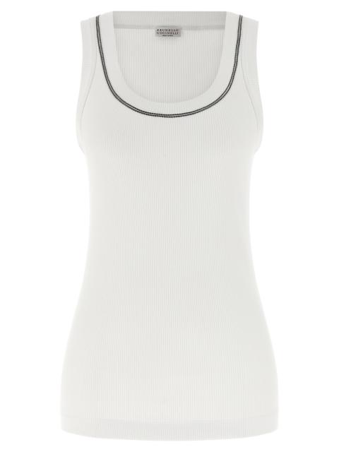 Brunello Cucinelli Brunello Cucinelli Women 'Shiny Trim' Top