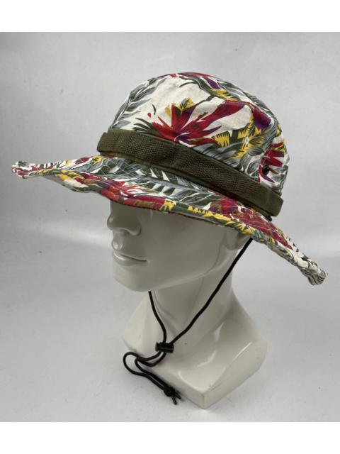 Japanese Brand - multicolour floral bucket hat tc41