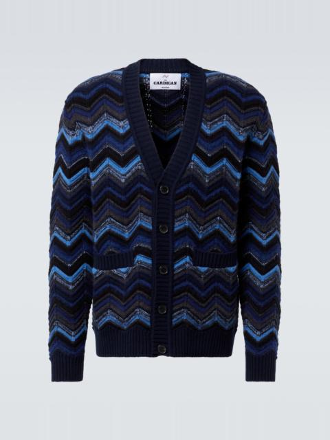 Missoni Zigzag wool-blend cardigan