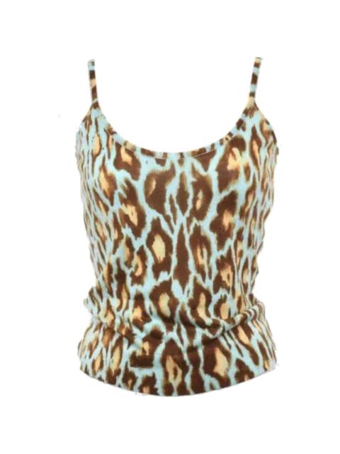 Dior Christian Dior Leopard Print Camisole
