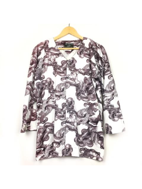 Other Designers Japanese Brand - Sandan Tobi Japan Button Up Top Shirt Sleepwear
