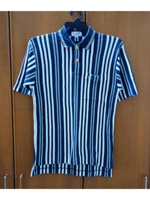 Other Designers Burberry × Burberry Prorsum × Vintage - Vintage Burberry Polo Stripe T-shirt