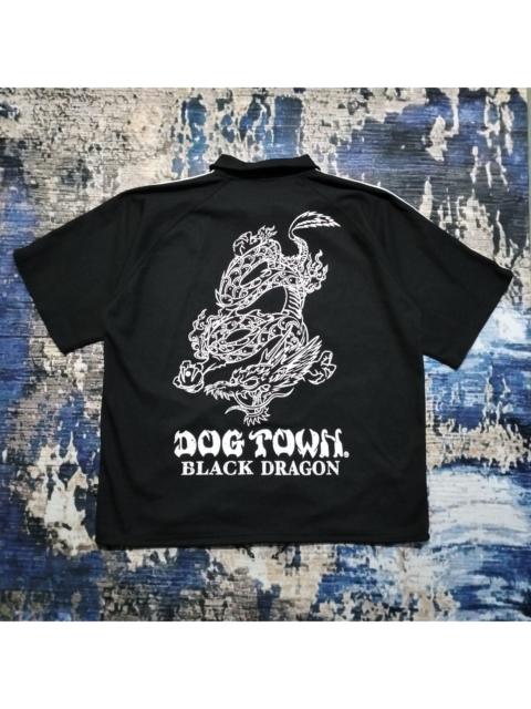 Other Designers DogTown Black Dragon Sweater Dragon Print