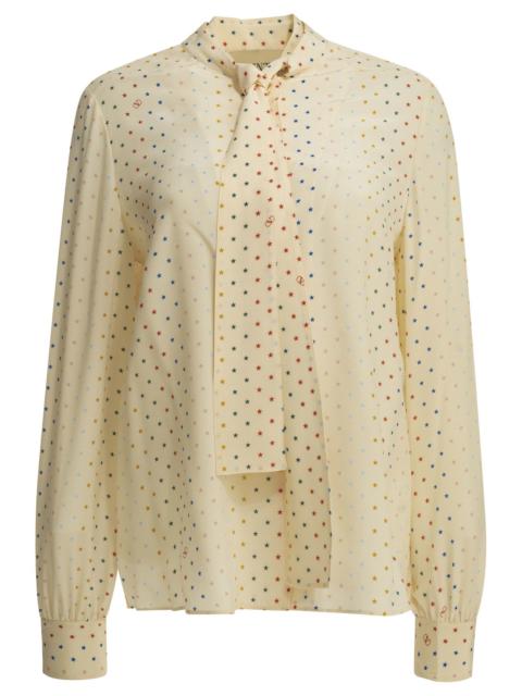 Valentino Valentino Starry Casual Shirt Beige Women