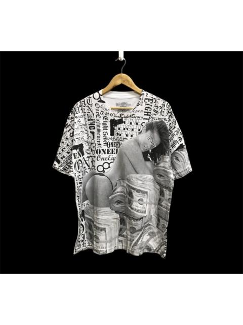 Other Designers Vintage Y2k Overprint Naked Dolar Notes Tshirt