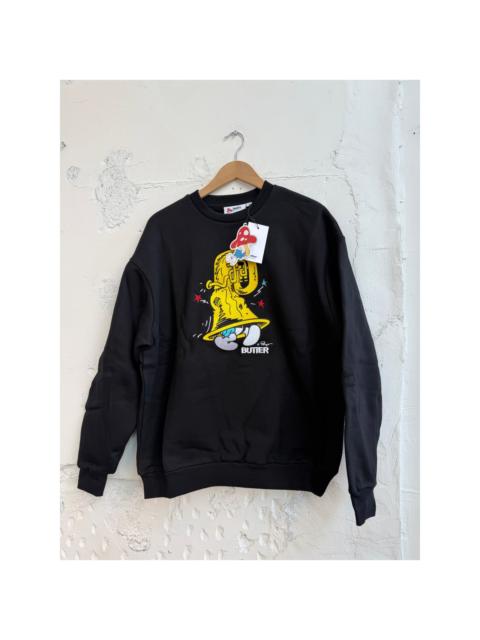 Other Designers Butter Goods - Butter x The Smurfs Harmony Crewneck Sweatshirt