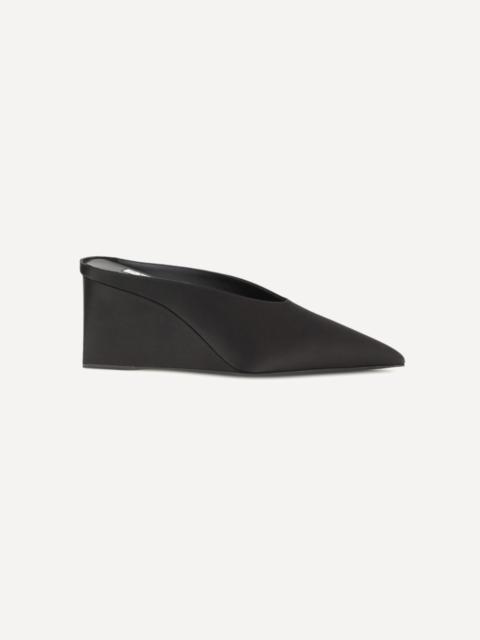 Alaïa Satin wedge Mules