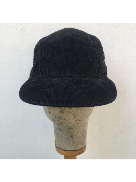 Other Designers Borsalino Italy 5 Panel Corduroy Camp Cap Headwear Headgear