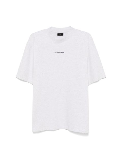 logo-embroidered T-shirt