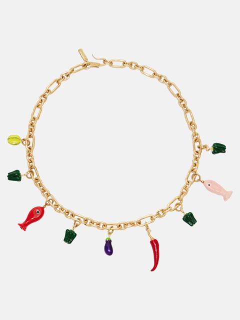 ALÉMAIS Charm chain necklace