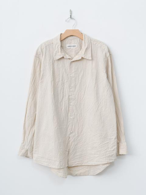 CASEY/CASEY Fabiano Shirt WIND STRIPE - Natural Stripe