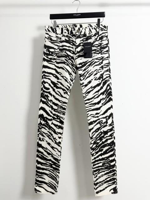 SAINT LAURENT Saint Laurent Paris SS14 Tiger D02 Denim Jeans