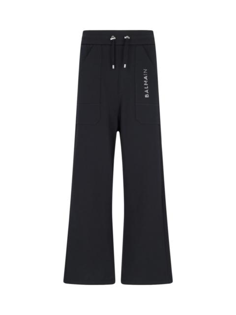 Balmain Jogging Pants With Logo
