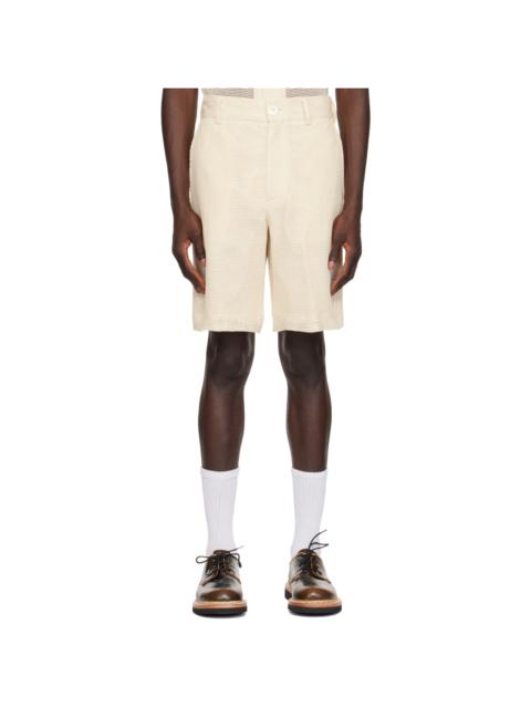Séfr Beige Cormac Shorts