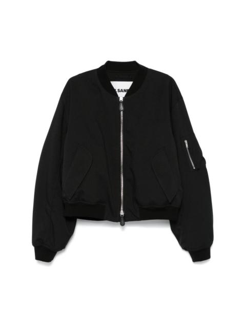 twill bomber jacket