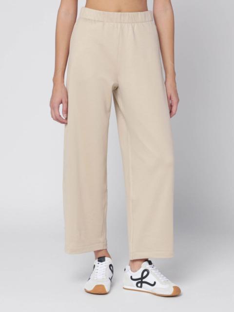 Max Mara Beige silk blend trousers