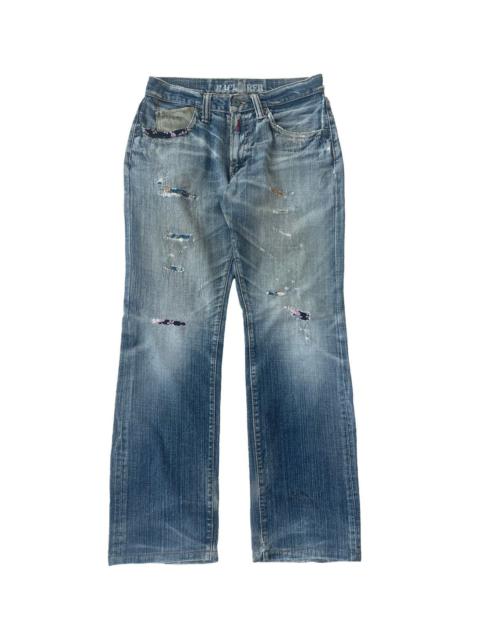 Other Designers If Six Was Nine - Back Number 🔥 Distress Rework Denim