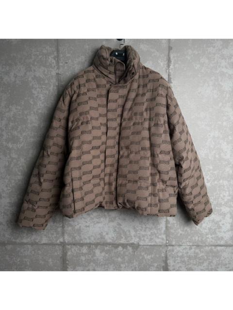 BALENCIAGA Balenciaga logo cotton-padded jacket