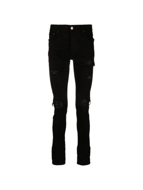 AMIRI distressed skinny cut jeans