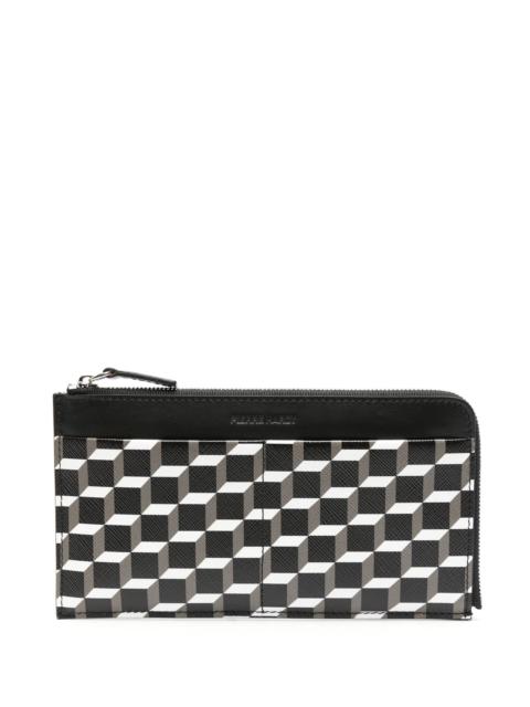 Pierre Hardy Pierre Hardy Palatine Cube Perspective-print Wallet