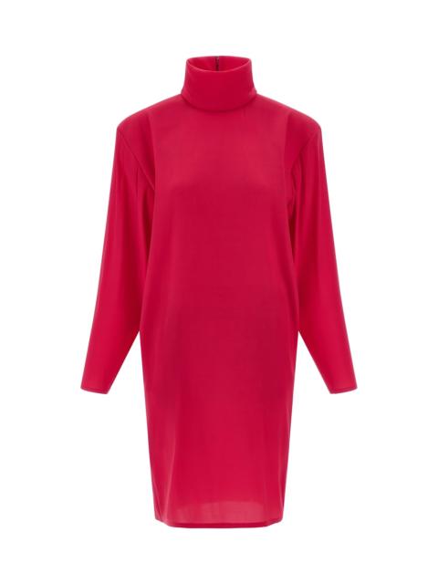 SAINT LAURENT Structured Shoulder Dress