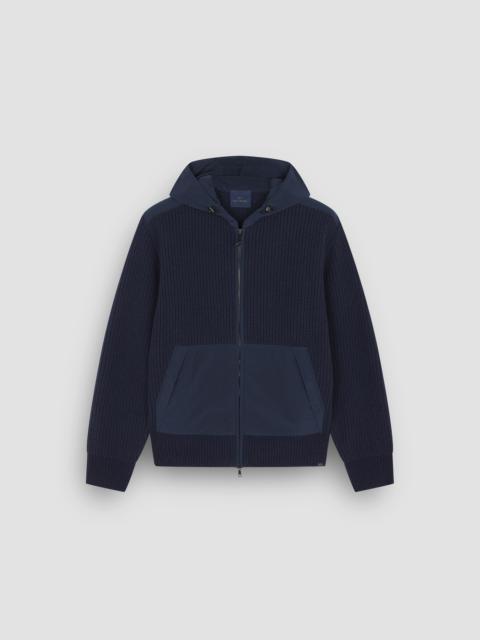 Paul & Shark RE-WOOL SWEATSHIRT WITH RE-130 HIGH DENSITY DETAILS