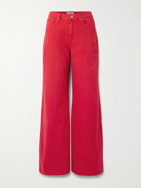 LA LIGNE Isadora High-rise Wide-leg Jeans