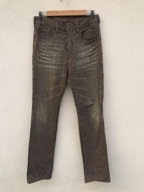 Other Designers Japanese Brand - Abahouse Hickory Stripe Work Jeans