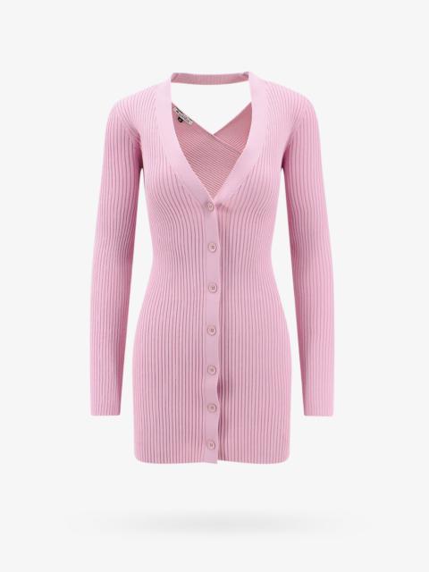 K KRIZIA - K Krizia Viscose Cardigan With Ribbed Pattern
