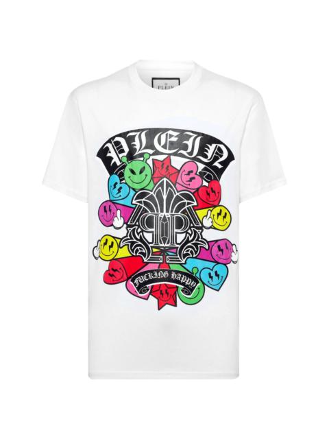 logo-print T-shirt