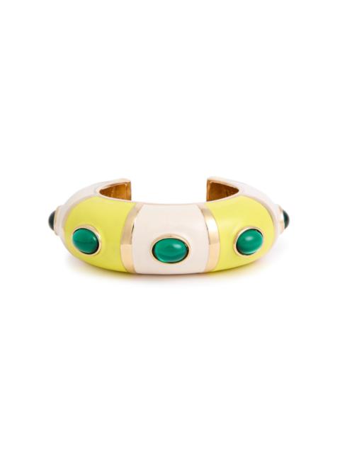 Jacquemus Le Bracelet Rayures Enamelled Cuff