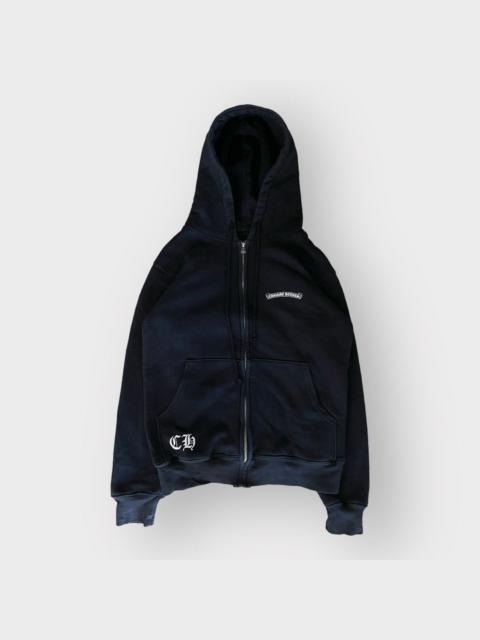 Chrome Hearts STEAL! 2000s Chrome Hearts USA Scripts Logo Zip-Up Hoodie ...