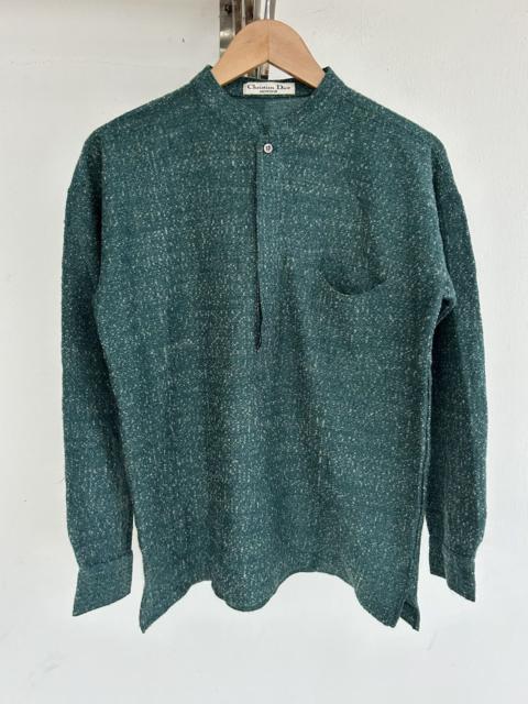 Other Designers Christian Dior Monsieur - Vintage Wool Longsleeve Green Vintage