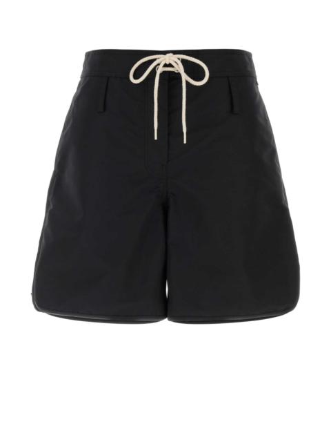 Prada Prada Women Black Nylon Shorts