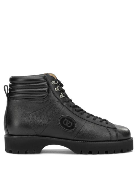 Valentino Valentino Garavani Lord Chunky Combat Boots Black