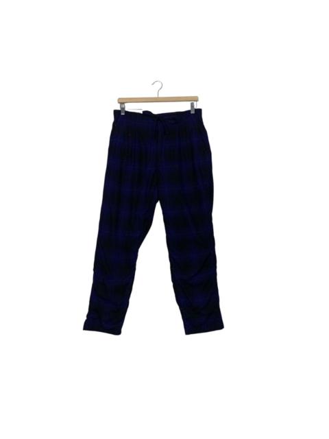 BEAMS PLUS BEAMS Checked Tartan Wool Casual Pant / Trousers #2593-C117
