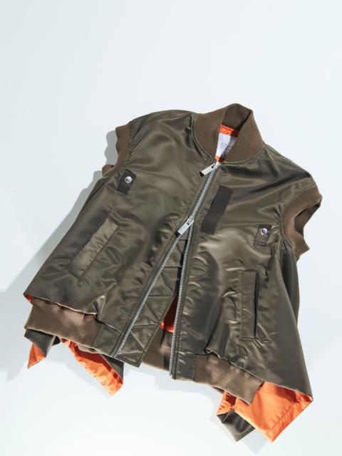 sacai Nylon Twill Vest