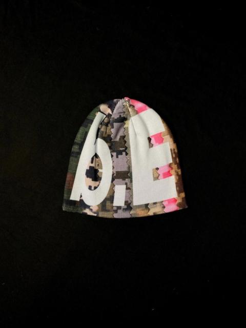 Other Designers Japanese Brand - Deadstock b.Eautiful Swatch Camo No Cuff Knit Beanie OS