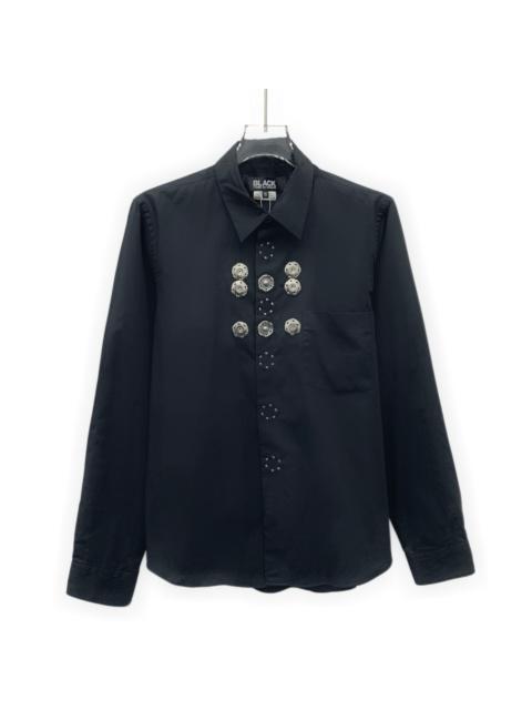 Comme des Garçons PLAY CDG PLAY Cotton Long Sleeve Shirt Black