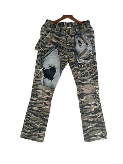 Other Designers 🔥 Clone Devgru Distressed Camo multipocket trouser pants