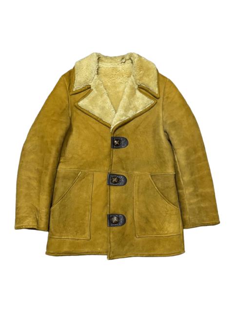 Other Designers Vintage Sheepskin Leather Jacket Shearling