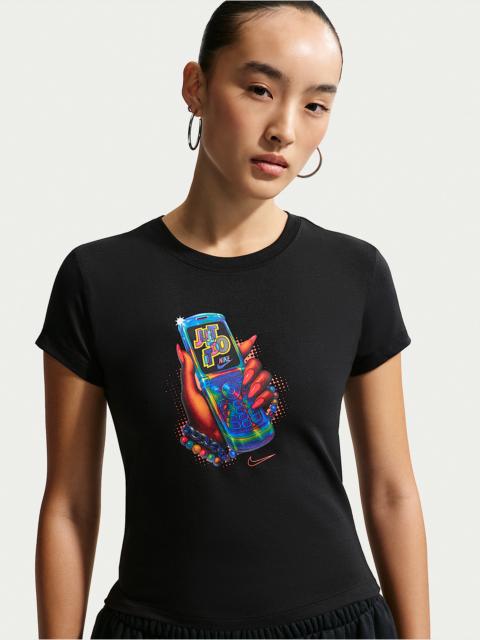 Nike Nike Sportswear Chill Knit Women's Slim Cropped T-Shirt