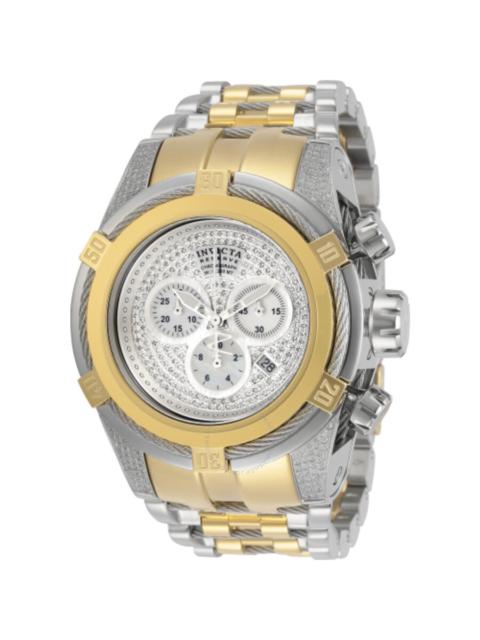 Invicta - Open Box - Invicta Reserve Bolt Zeus Chronograph Quartz Silver Dial Men's Watch 29901