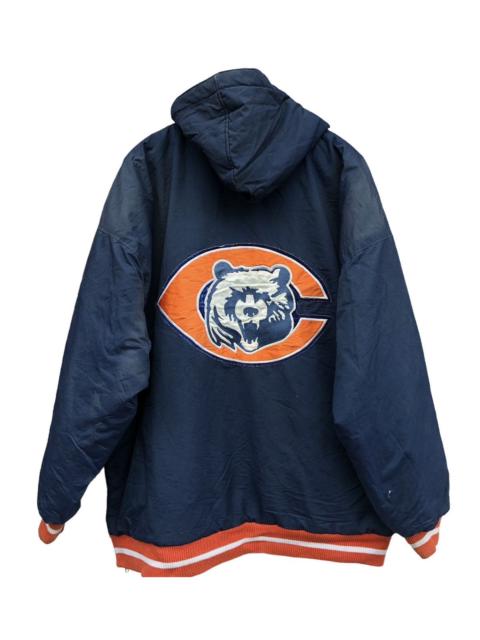 Other Designers Vintage 90s NFL Chicago Bears hooded stadium jacket